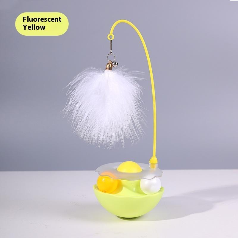EliteBalance™ | 2-in-1 Treat Leaking Ball - Interactive Gravity Tumbler for Cats