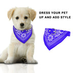 EliteCraft™ | Designer Leather Pet Scarf - Durable Adjustable Bandana Collar Set