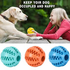 AuraPlay™ Reward-Roll | Slow-Feeder Mental Stimulation Ball – Durable Interactive Toy for Active Paws