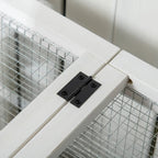 EasyGlide™ | 2-Story Small Animal Hutch with Pull-Out Tray