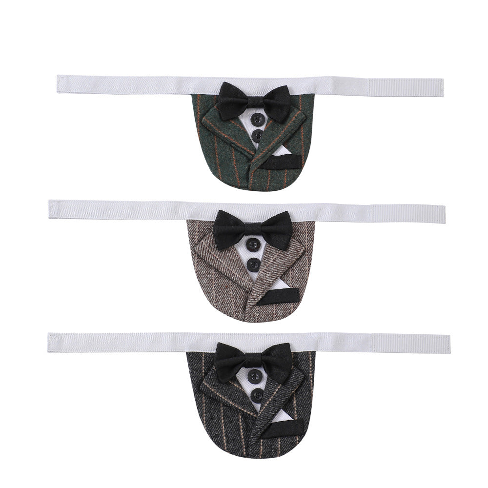 EliteGala™ | Celebration Pet Suit - Triangular Formal Tuxedo for Weddings & Events
