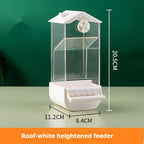 EliteFlow™ | Anti-Scatter Automatic Pet Feeder - Self-Filling & Seed-Sorting Bird Station
