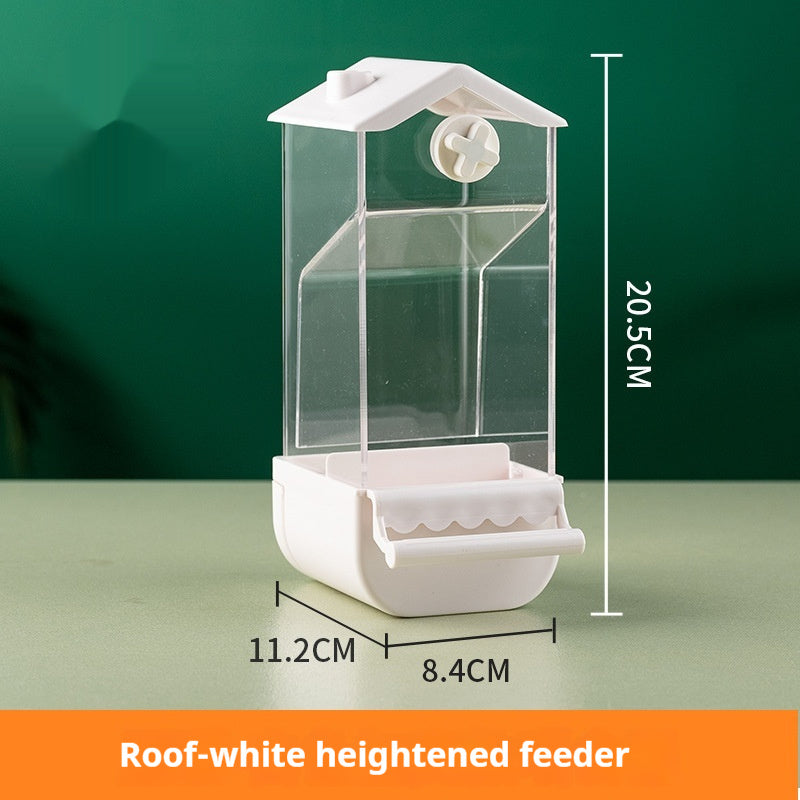 EliteFlow™ | Anti-Scatter Automatic Pet Feeder - Self-Filling & Seed-Sorting Bird Station