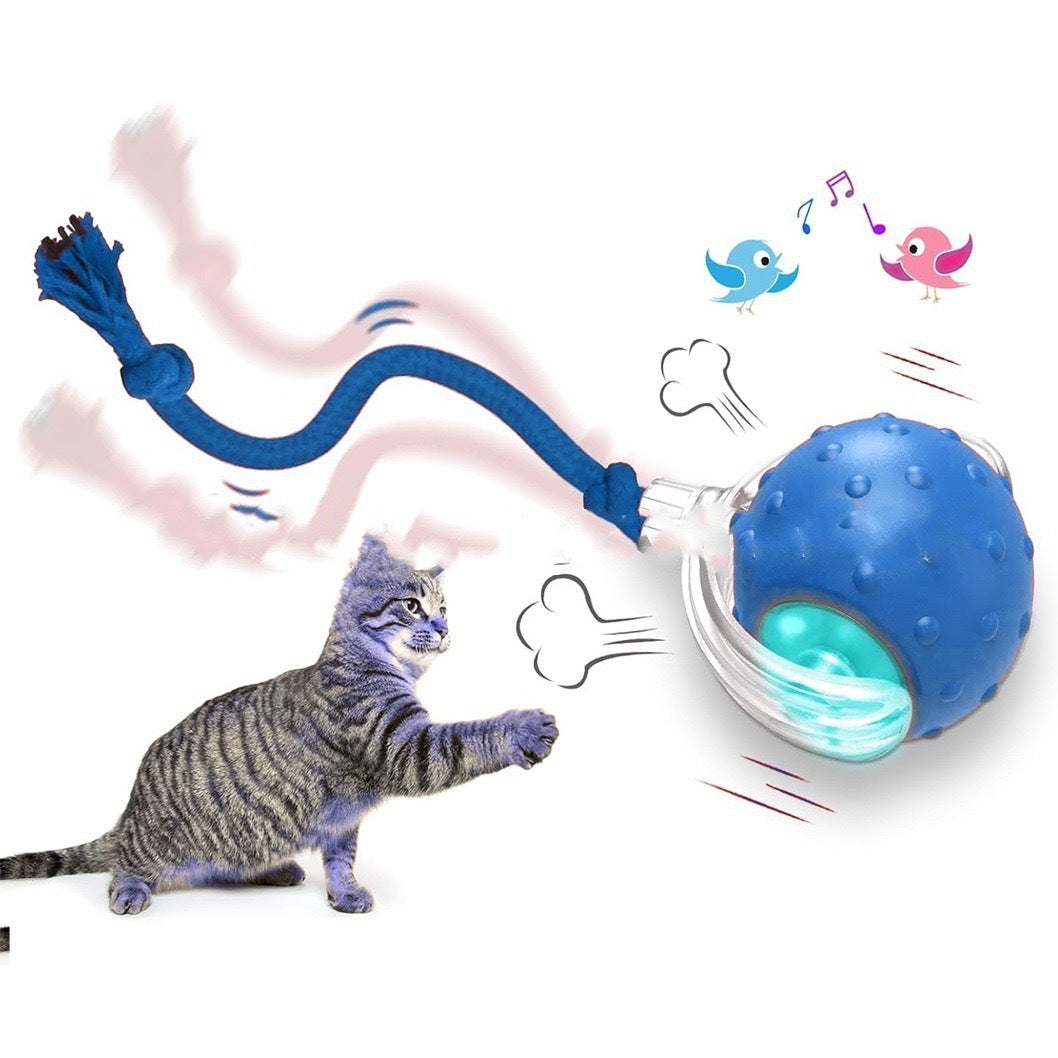 EliteMotion™ | Self-Propelled Cat Ball - Intelligent Obstacle Avoidance Toy