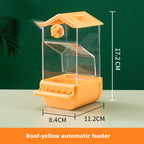 EliteFlow™ | Anti-Scatter Automatic Pet Feeder - Self-Filling & Seed-Sorting Bird Station