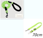 EliteLead™ | Professional Grade Nylon Leash - Reflective Safety Gear for All Sizes