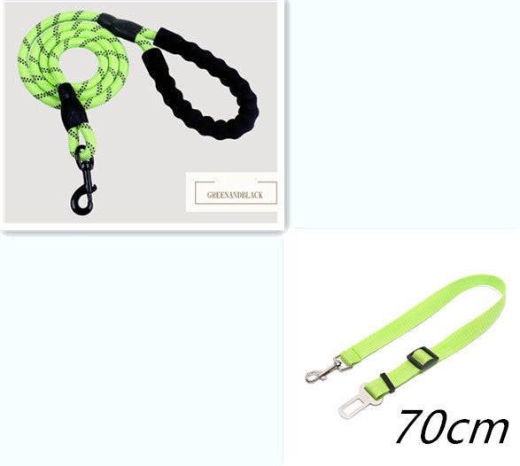 EliteLead™ | Professional Grade Nylon Leash - Reflective Safety Gear for All Sizes