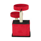EliteVamp™ Cat Manor | 42” Gothic Climbing Frame - Luxury Padded Perches & Spider Play Station