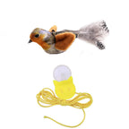AuraPlay™ Serenity Bird | Motion-Activated Vocalizing Plush – Stress-Relieving & Durable Toy for Pets of All Ages