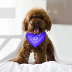 EliteCraft™ | Designer Leather Pet Scarf - Durable Adjustable Bandana Collar Set