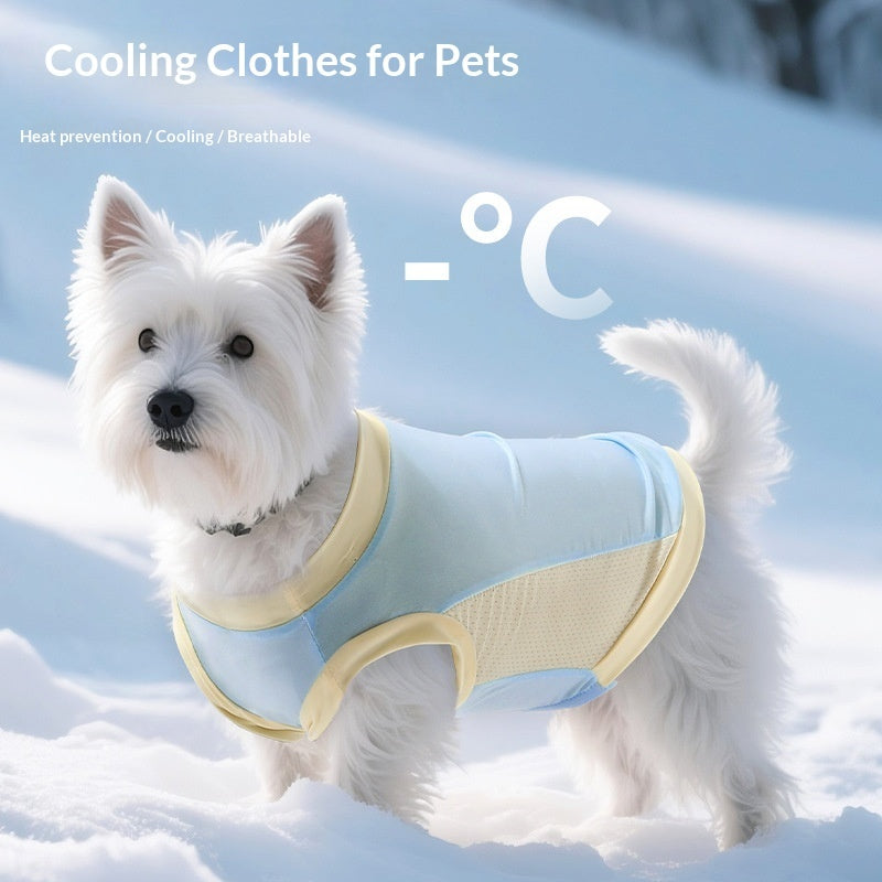 EliteBreeze™ | Ultra-Thin Sunblock Pet Shirt - Instant Cooling Ice Silk Clothing