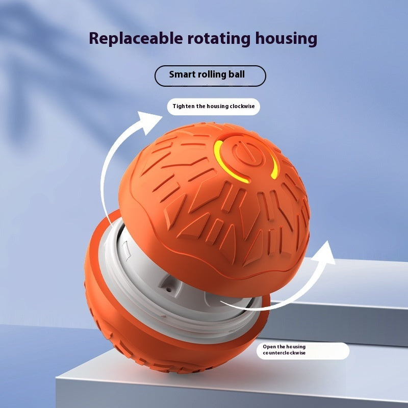 EliteActive™ | Self-Moving Dog Teasing Ball - Durable Glowing Training Toy