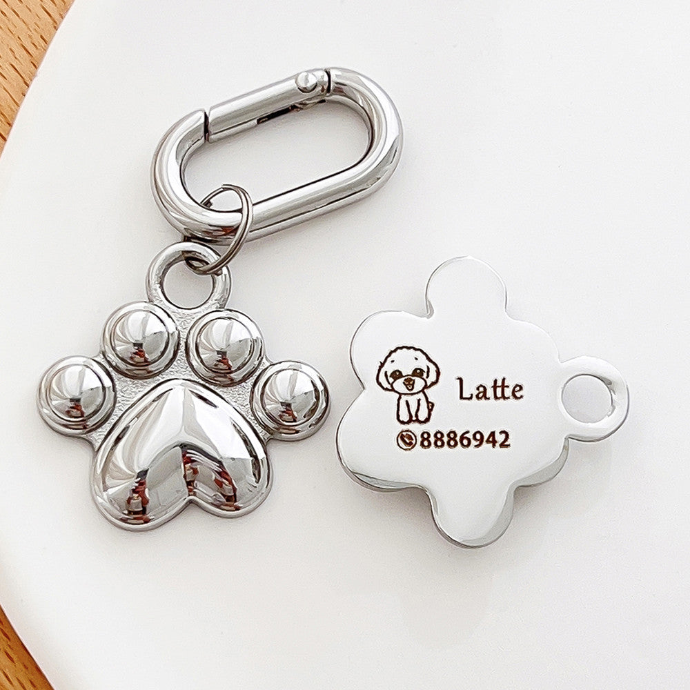 EliteShield™ | Custom Pet Identity Tag - Silent Anti-Lost Protection for Dogs & Cats