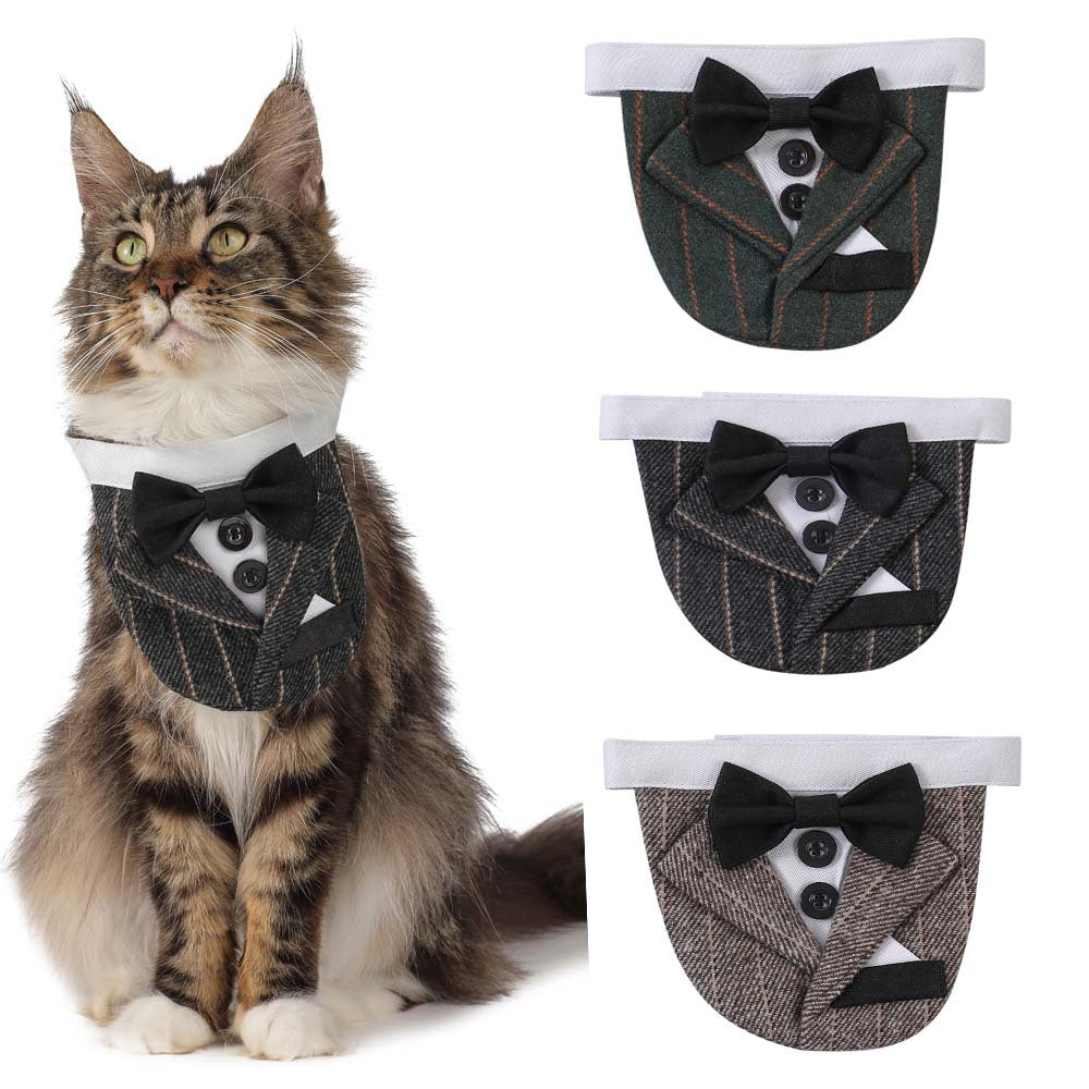EliteGala™ | Celebration Pet Suit - Triangular Formal Tuxedo for Weddings & Events