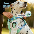 AuraGuard™ Titan-Grip | Anti-Traction Tactical Harness Set – Heavy-Duty Comfort Fit for Small, Medium & Large Dogs