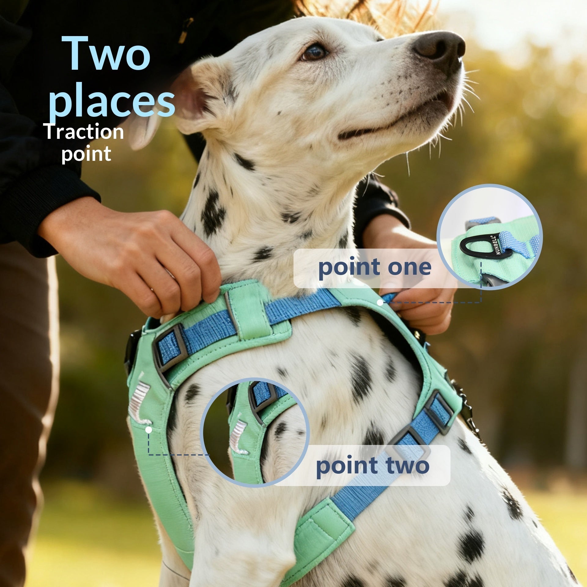 AuraGuard™ Titan-Grip | Anti-Traction Tactical Harness Set – Heavy-Duty Comfort Fit for Small, Medium & Large Dogs