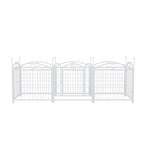 EliteTrainer™ | 8-Panel Secure Puppy Playpen - Foldable Metal Barrier for Home & Travel