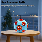 AuraPlay™ Echo-Bounce | Twin Set of Durable Jingle Balls – Safe Rubber Dental Chew for Sensory Play
