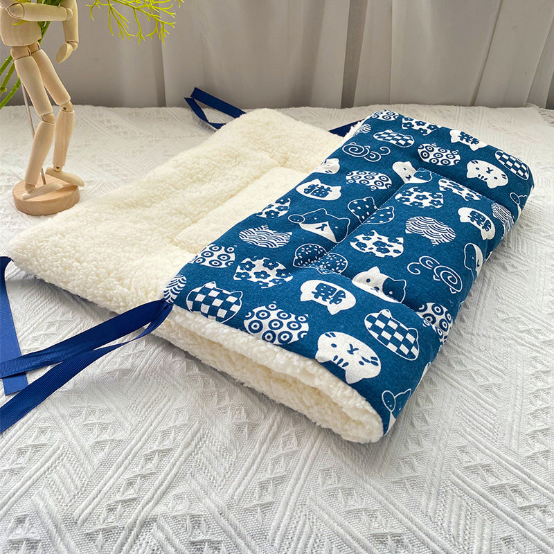 AuraEstate™ Sky-Snug | Premium Plush Hanging Pet Bed – Adjustable Dual-Sided Hammock for Versatile Home Integration