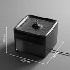ElitePure™ | 3800ML Silent Water Spring - Advanced USB-Powered Fresh Flow Fountain