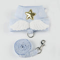 AuraGuard™ Seraphim | Soft-Mesh Angel Wing Harness – Secure Travel Set for Cats & Kittens
