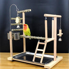 EliteRoost™ | Wild Zanthoxylum Wood Stand - Natural Texture Perch for Healthy Beaks & Claws