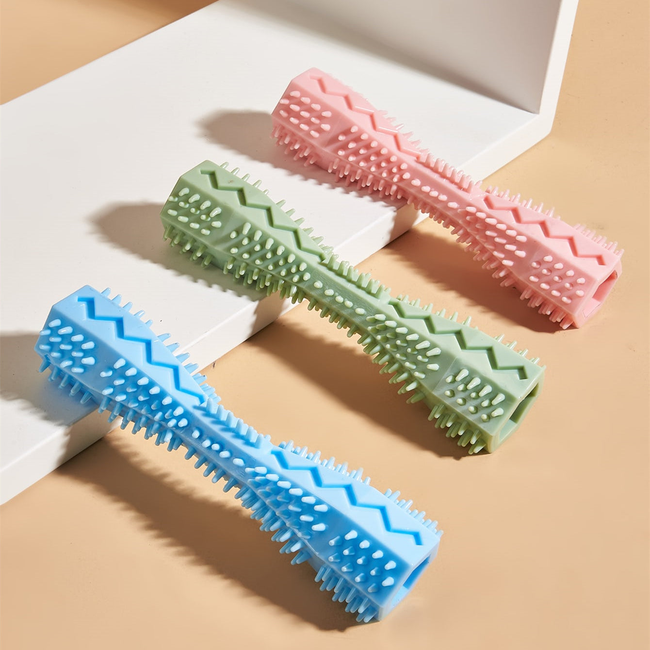 EliteGrind™ | Indestructible Dog Toothbrush Toy - Heavy-Duty Dental Health Chew