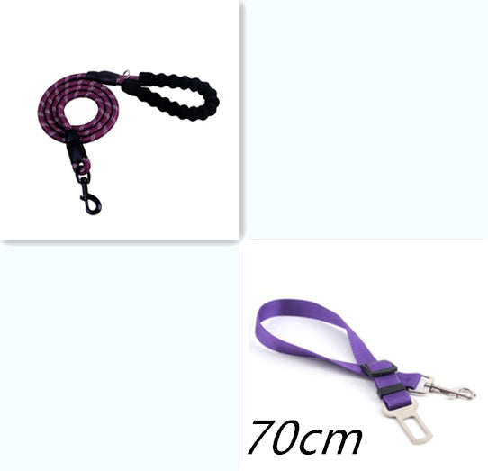 EliteLead™ | Professional Grade Nylon Leash - Reflective Safety Gear for All Sizes
