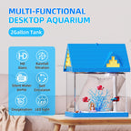 MyFirstAura™ | Desktop Jellyfish & Goldfish Tank - The Perfect Eco-Friendly Gift for Kids