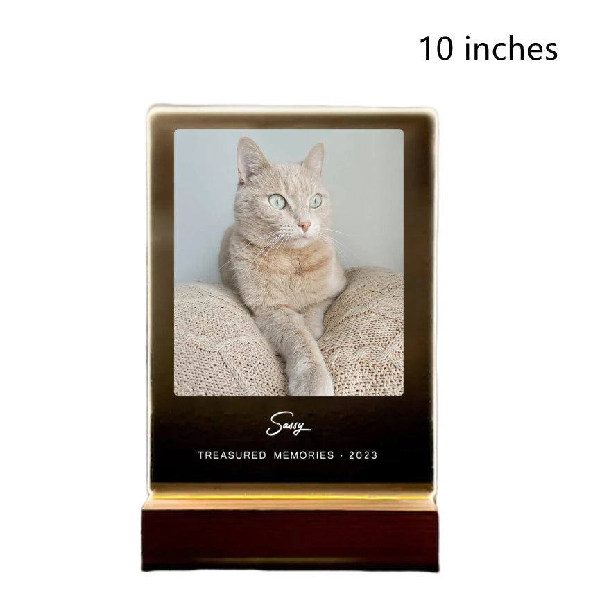 EliteHonor™ | Bespoke Pet Memorial Plaque - Eternal Tribute with Photo & Custom Date