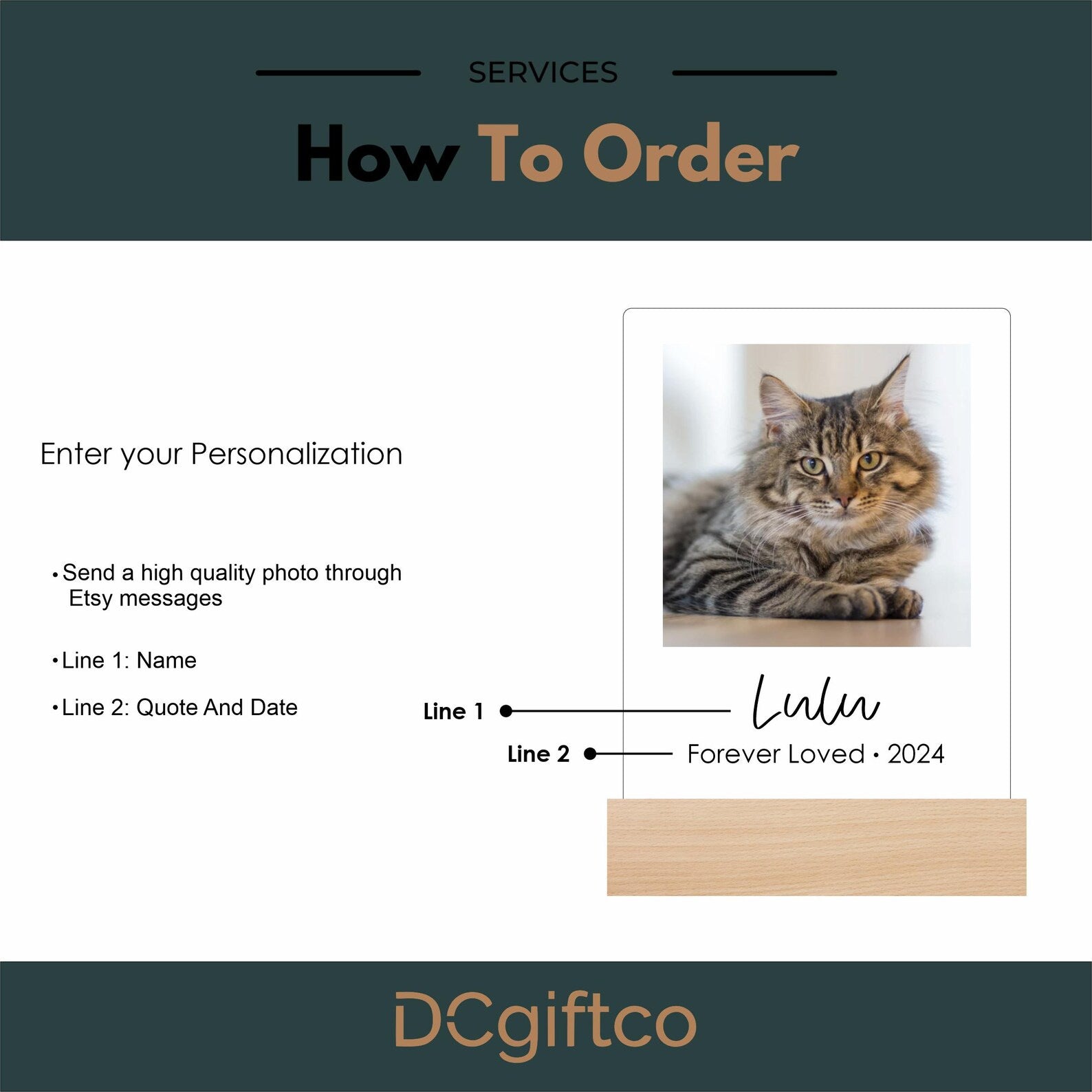 EliteHonor™ | Bespoke Pet Memorial Plaque - Eternal Tribute with Photo & Custom Date