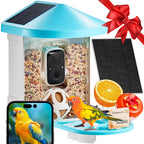 EliteVision™ AI | Solar-Powered Bird Camera - Instant Identification & Live Stream Habitat