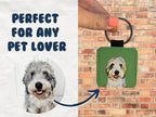 EliteMemory™ | Bespoke Pet Portrait Keychain - Your Best Friend, Always by Your Side