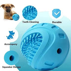 AuraPlay™ Reward-Roll | Slow-Feeder Mental Stimulation Ball – Durable Interactive Toy for Active Paws