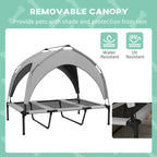AuraEstate™ Sky-Breeze | Anti-Anxiety Elevated Dog Bed – Self-Cooling Heavy Duty Cot for Indoor & Outdoor Use