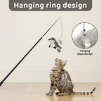AuraPlay™ Kinetic Squirrel | Touch-Responsive USB Rechargeable Kicker – Plush Prey-Mimicking Toy for All Breeds