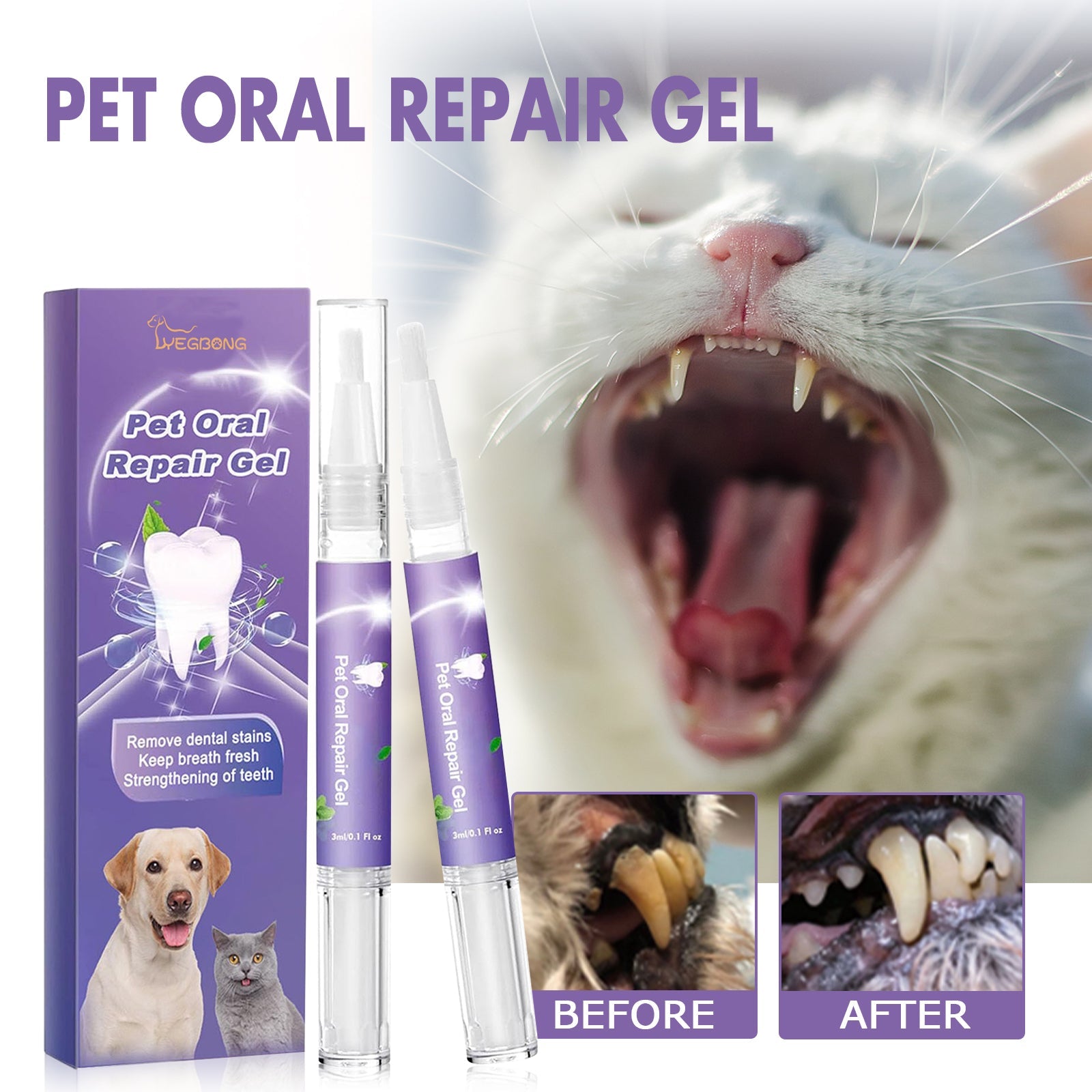 EliteDent™ | Pro-Health Oral Repair Gel - Total Tartar & Odor Control