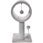 EliteNook™ | Compact Cat Tree with Cozy Sleep Tunnel - Plush Perch & Interactive Play Ball