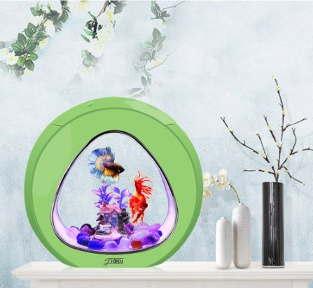 EliteScope™ | The Ultimate Desktop Ecosystem - Crystal-Clear Nano Tank for Modern Spaces