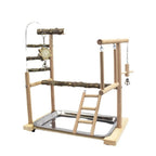 EliteRoost™ | Wild Zanthoxylum Wood Stand - Natural Texture Perch for Healthy Beaks & Claws