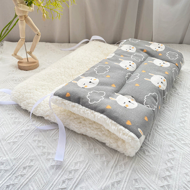 AuraEstate™ Sky-Snug | Premium Plush Hanging Pet Bed – Adjustable Dual-Sided Hammock for Versatile Home Integration