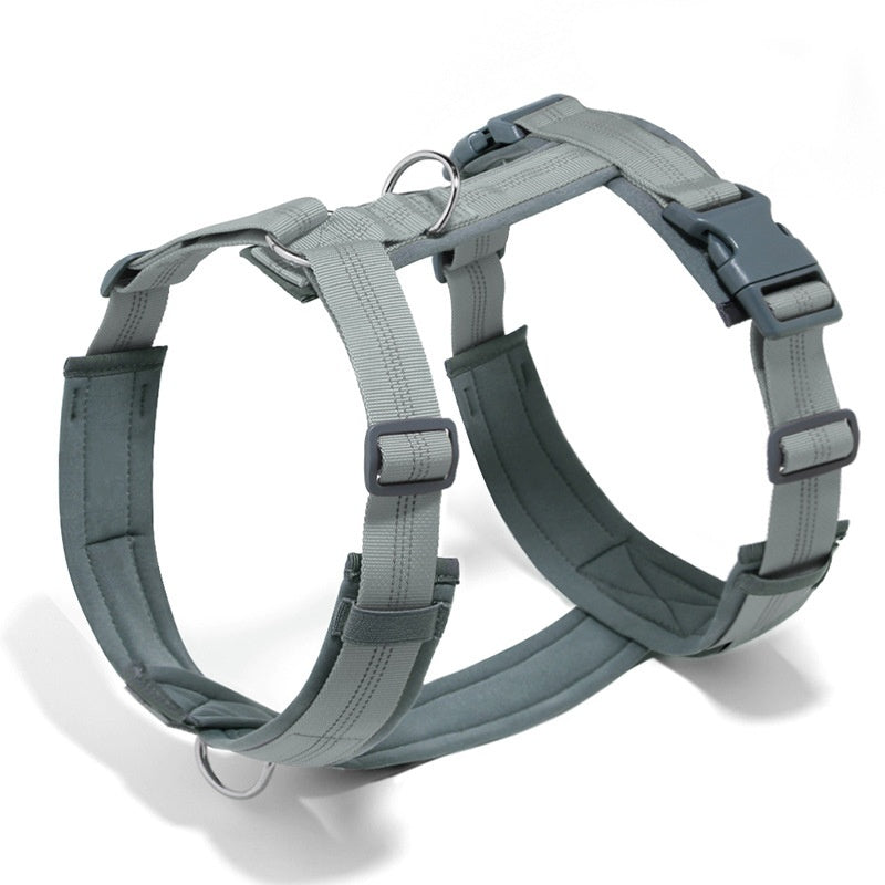 AuraGuard™ Active-Harness | Ergonomic Vest-Style Leash Set – Breathable High-Control Gear for Dogs & Puppies