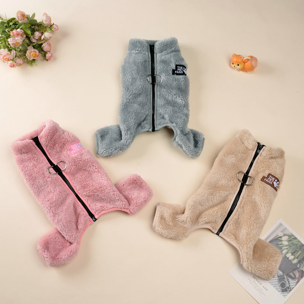 EliteHug™ | Dual-Layer Plush Warmth Clothing - Snug-Fit Winter Apparel for Cats & Dogs