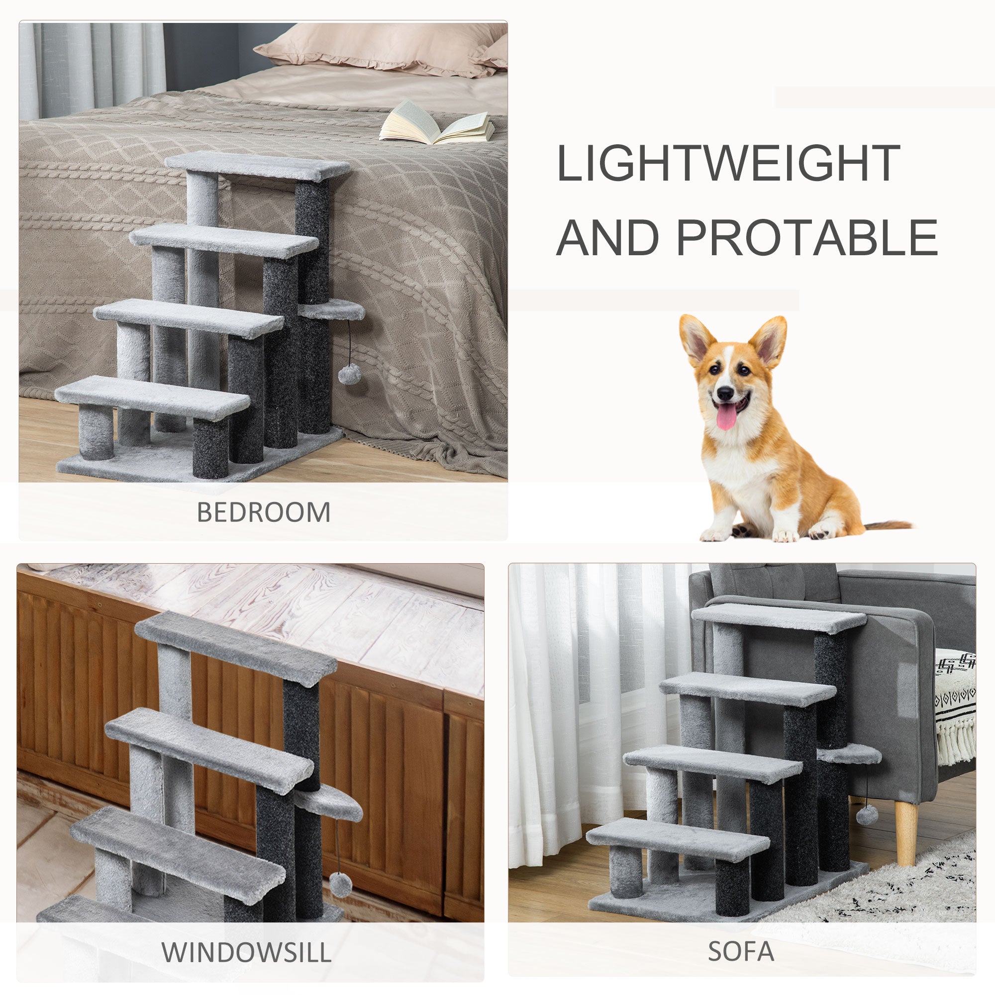 EliteVista™ | All-in-1 Cat Activity Center - Contemporary Tree with Sisal Posts & Condo