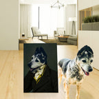 EliteHeritage™ | Personalized Pet Canvas Art - Museum-Grade Framed Portrait