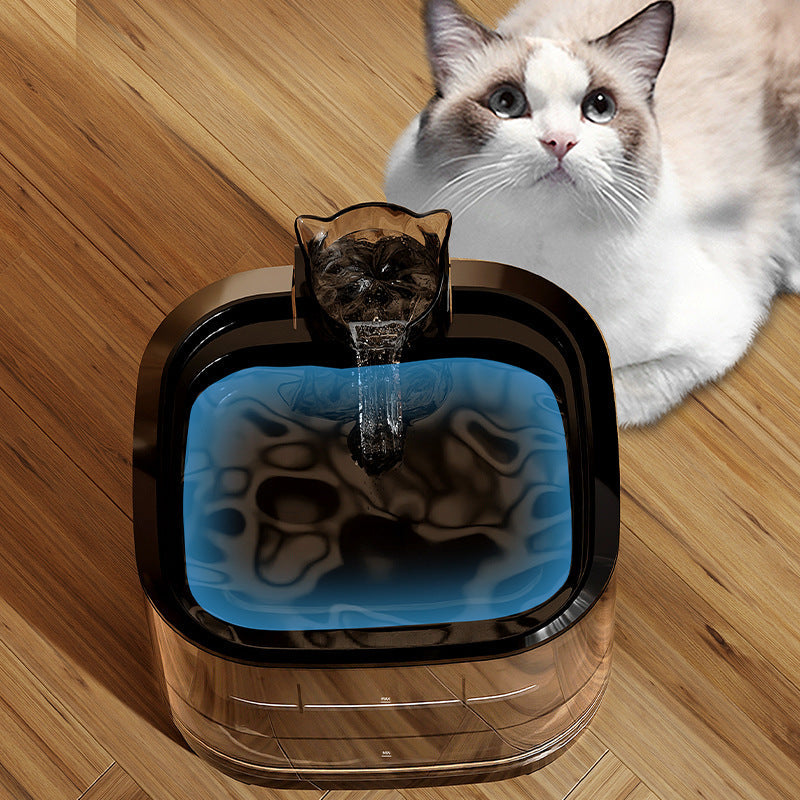 EliteCrystal™ | Smart Automatic Water Spring - Advanced 5-Layer Filtration Pet Fountain