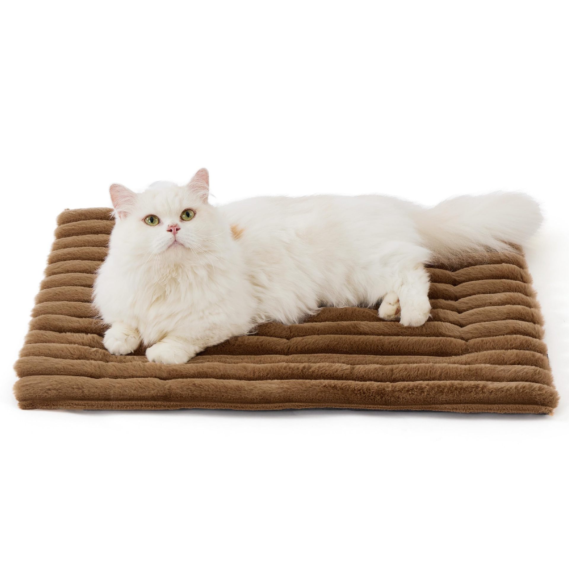 EliteVelvet™ | Luxury Faux Rabbit Fur Bed - Self-Warming Cozy Pet Mattress