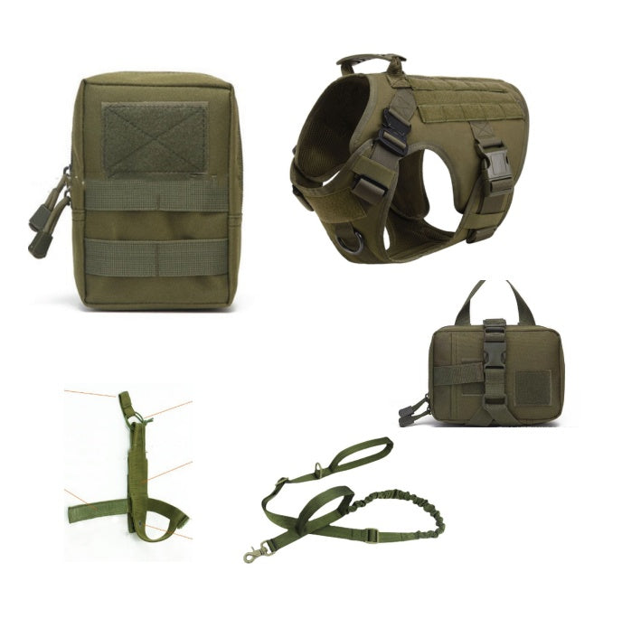 EliteOps™ | Professional Tactical Dog Shield - All-Breed No-Pull Training Gear