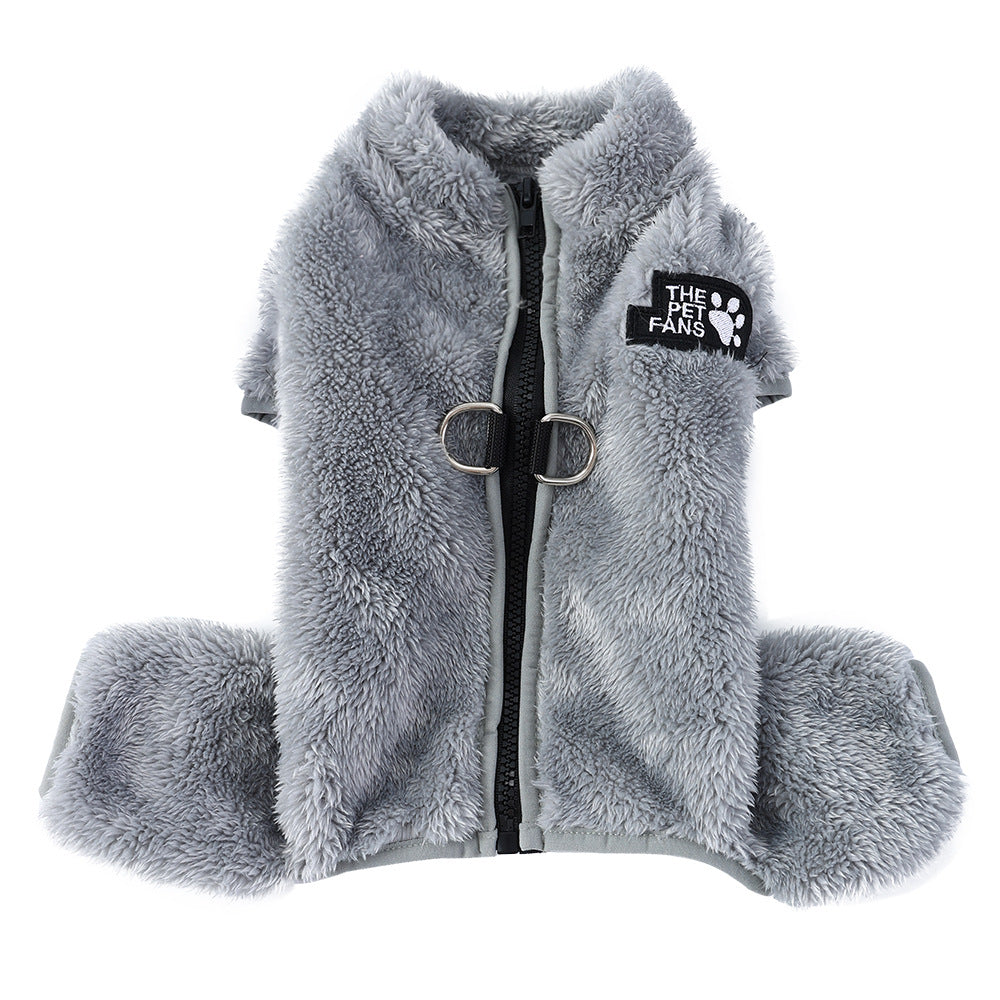 EliteHug™ | Dual-Layer Plush Warmth Clothing - Snug-Fit Winter Apparel for Cats & Dogs