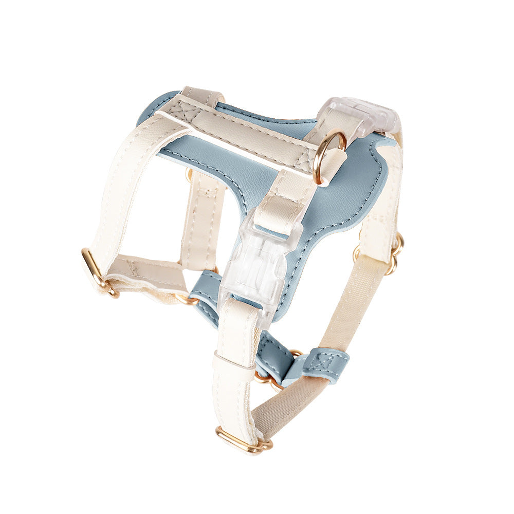 EliteSafe™ | Escape-Proof Mesh Harness - All-Day Comfort Walking Set with Heavy-Duty Leash